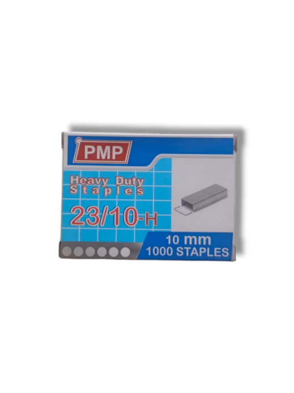 PMP Heavy Duty Staples 23/10-H (10mm) box packaging