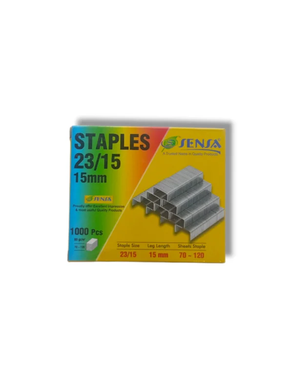 Sensa Staples 23/15 (15mm) box packaging
