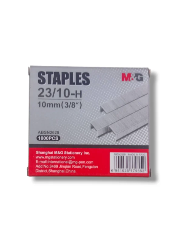 Box of M&G Staples 23/10-H ABSN 2629 10mm
