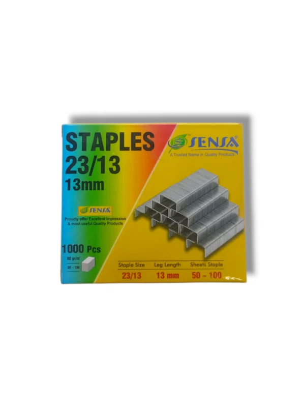 Sensa Staples 23/13 (13mm) box packaging
