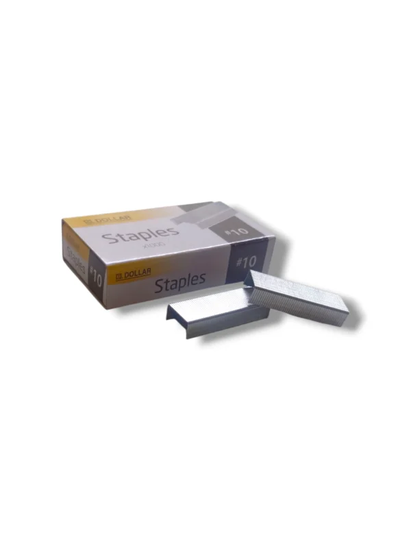Dollar Staples 10 Standard Size Staples Dollar Staples 10 Box Packaging – Durable Standard Staples