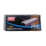 ORO Staples 24/6 641 Box Packaging – Standard Size Staples