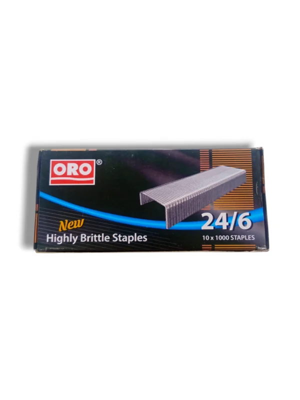 ORO Staples 24/6 641 Box Packaging – Standard Size Staples