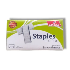 Bahadur Staples 24/6 Box Packaging – Durable Office Staples