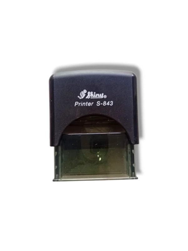 Shiny Stamp S-843 Self-Inking Stamp Shiny Stamp S-843 Front View