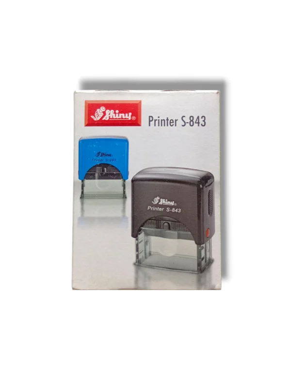 Shiny Stamp S-843 Self-Inking Stamp Shiny Stamp S-843 Front View