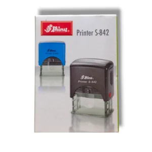 Shiny Stamp S-842 front view self inking rubber stamp