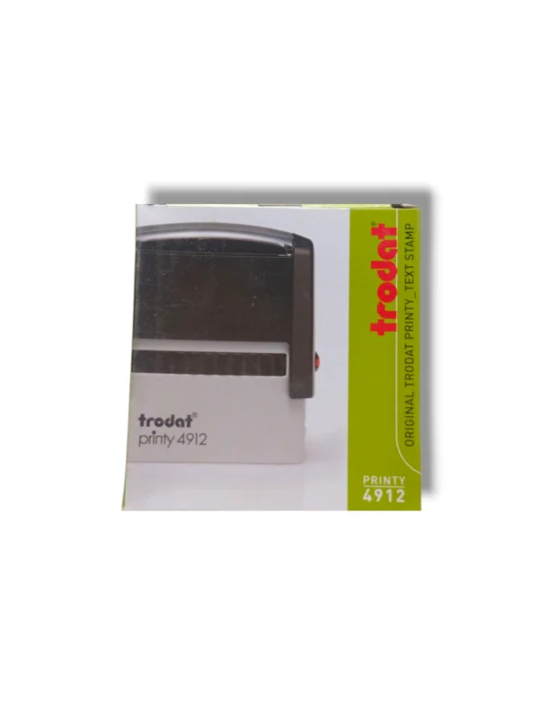 Trodat Stamp 4912 front view self inking rubber stamp