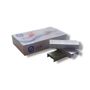 Premium Steel Tick Staples 24/6 SP-001 Close-Up of Tick Staples 24/6 SP-001 Steel Finish