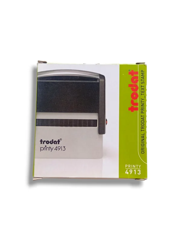Trodat Stamp 4913 – Self Inking Rubber Stamp Trodat Stamp 4913 front view self inking rubber stamp
