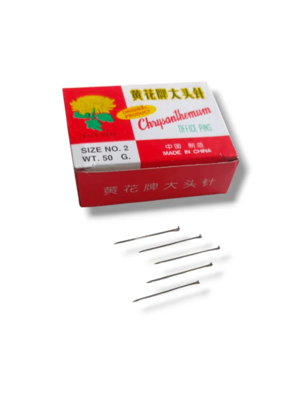 Chrysanthemum Paper Pins for office and school document organization