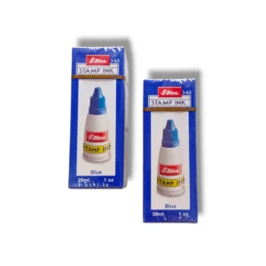 Shiny Stamp Ink Blue S-63 bottle front view