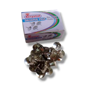 Crystal Drawing Pins DP 50 transparent thumb tacks pack