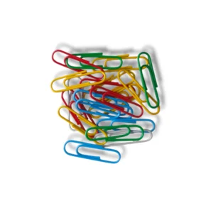 Deli Color Paper Pins W39716 multi-colored steel office pins