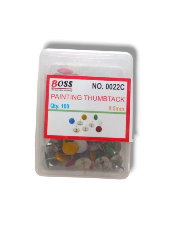 Boss Thumbtack 0022C for Paintings & Posters Boss Painting Thumbtack 0022C – Durable Wall Fastener