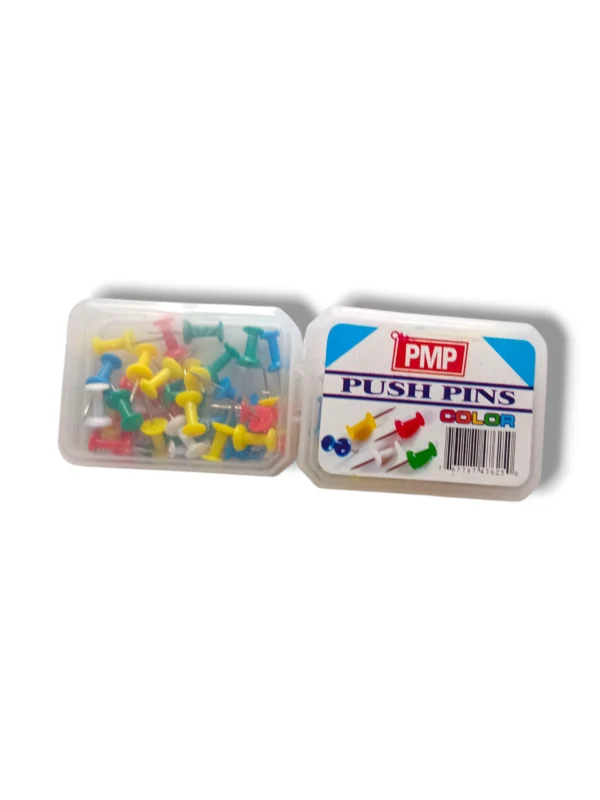 PMP Color Push Pins for Office, School & Home Use PMP Color Push Pins – Multi-Purpose Colored Wall Pins