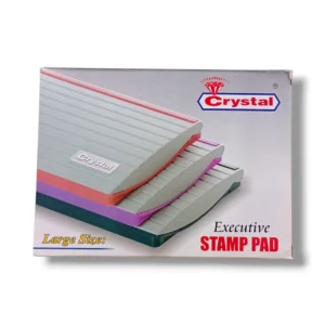 Crystal Executive Stamp Pad Large Size EX 02 front view