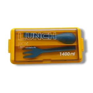 Lunch Box 1400ml 928-1 with multiple compartments and fresh food