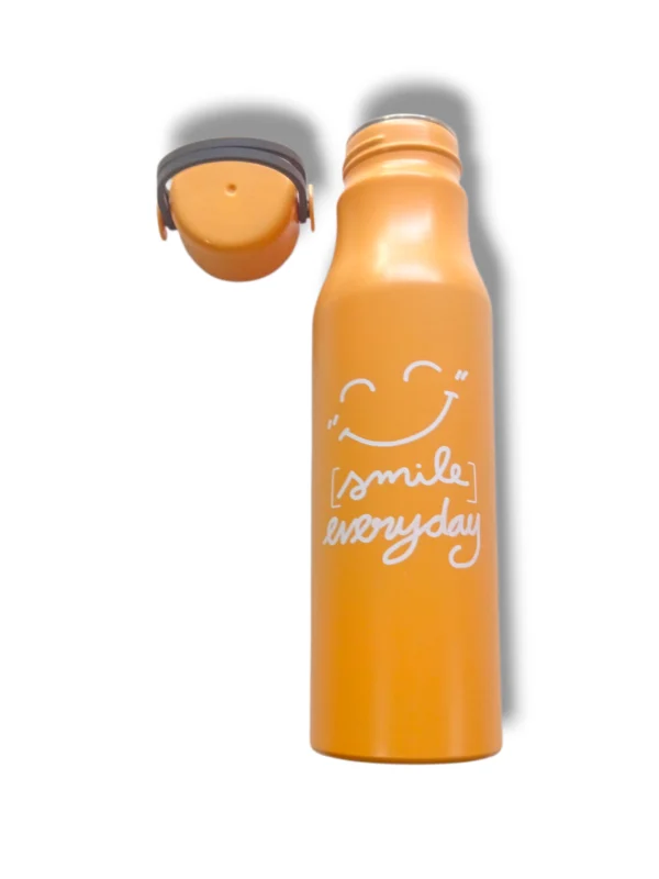 Water Bottle A.600 Smile Cute Durable Leak-Proof Design