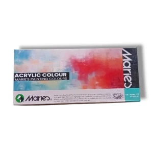 Marie’s Acrylic Colors 812B paint set with vibrant tubes