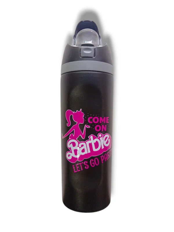 Barbie Water Bottle MF 439 for Girls Barbie Water Bottle MF 439 with colorful design