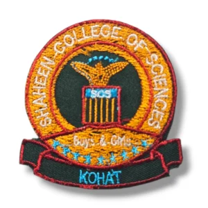 Shaheen College of Science Monogram Embroidered Badge