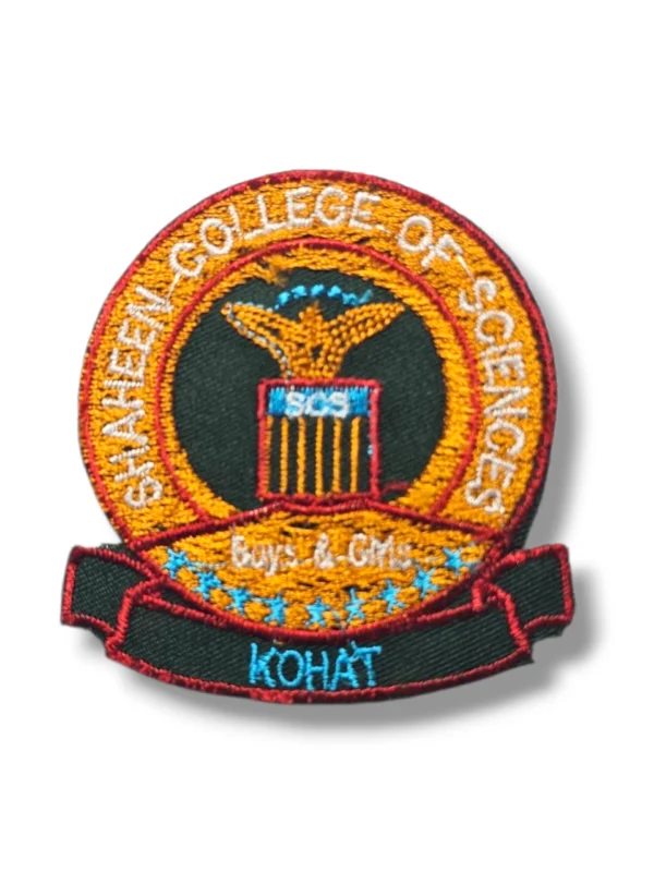 Shaheen College of Science Monogram Embroidered Badge