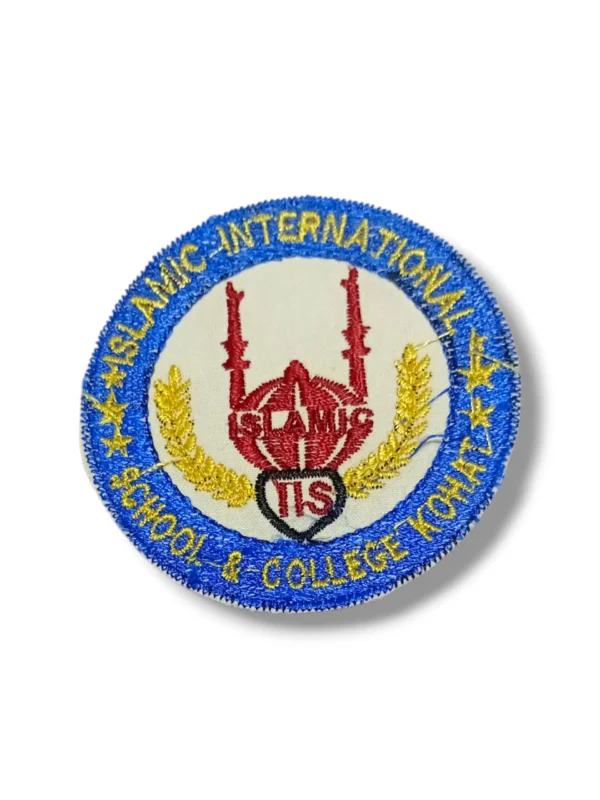 Islamic International School embroidered uniform monogram