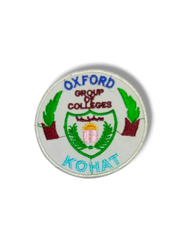 Oxford Group of Colleges embroidered monogram badge