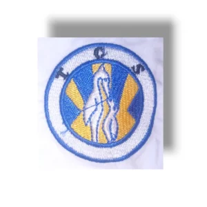 The City School Monogram embroidered badge