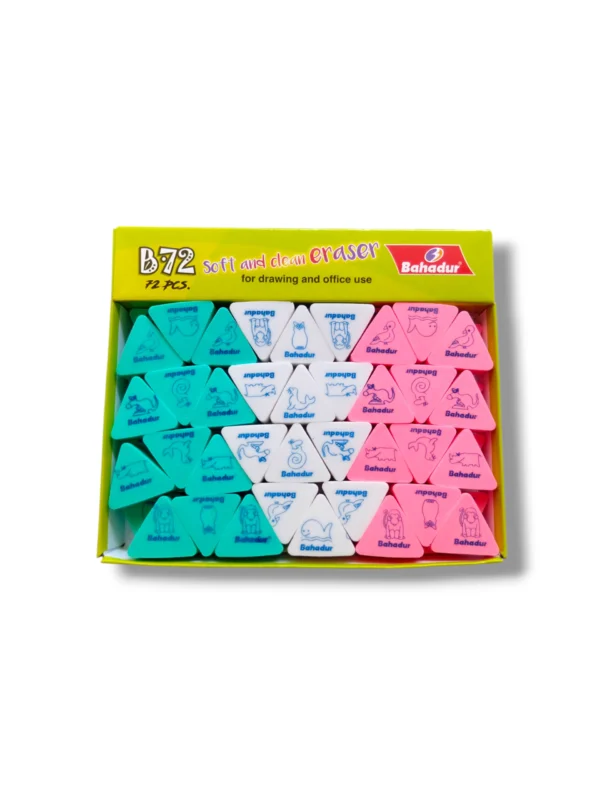 Bahadur B-72 Soft & Clean Eraser front view