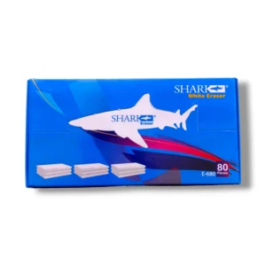 Shark White Eraser E-680 smudge-free clean erasing