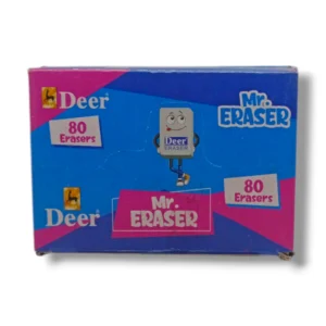 Deer Mr. Eraser DR-80 – High-Quality Dust-Free Pencil Eraser