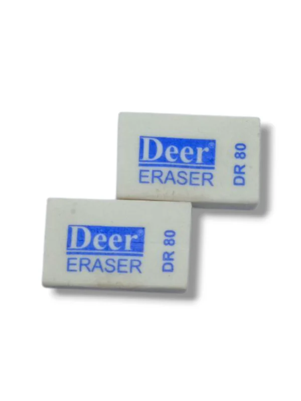 Deer Mr. Eraser DR-80 – Durable & Gentle on Paper