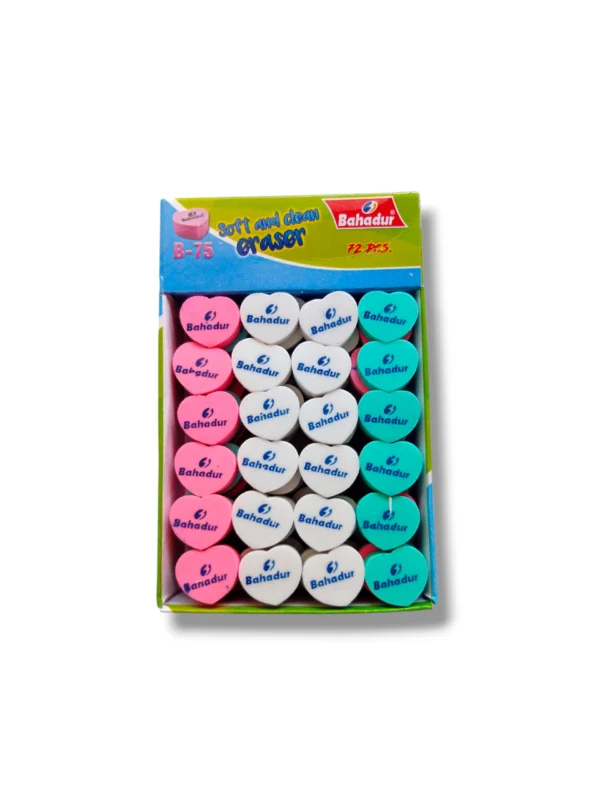 Bahadur B-75 Soft & Clean Eraser front view
