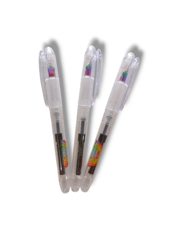 Bahadur Rainbow Fountain Pen 526 ergonomic grip in hand