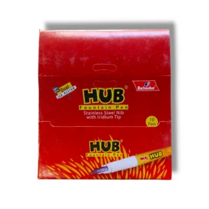 Bahadur Hub Fountain Pen with premium ink flow and luxury design