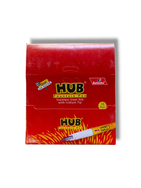 Bahadur Hub Fountain Pen with premium ink flow and luxury design