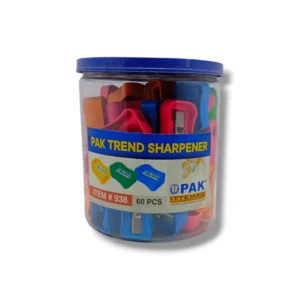 Pak Trend Sharpener 938 front view – durable pencil sharpener