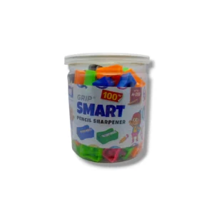 MB Grip Smart Pencil Sharpener M-059 front view – ergonomic sharpener