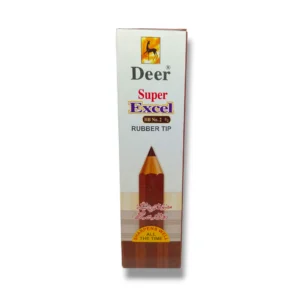 Deer Super Excel Rubber Tip Pencils Set for Students and Professionals