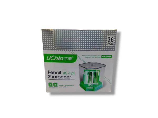 Uchio Pencil Sharpener UC-124 Front View