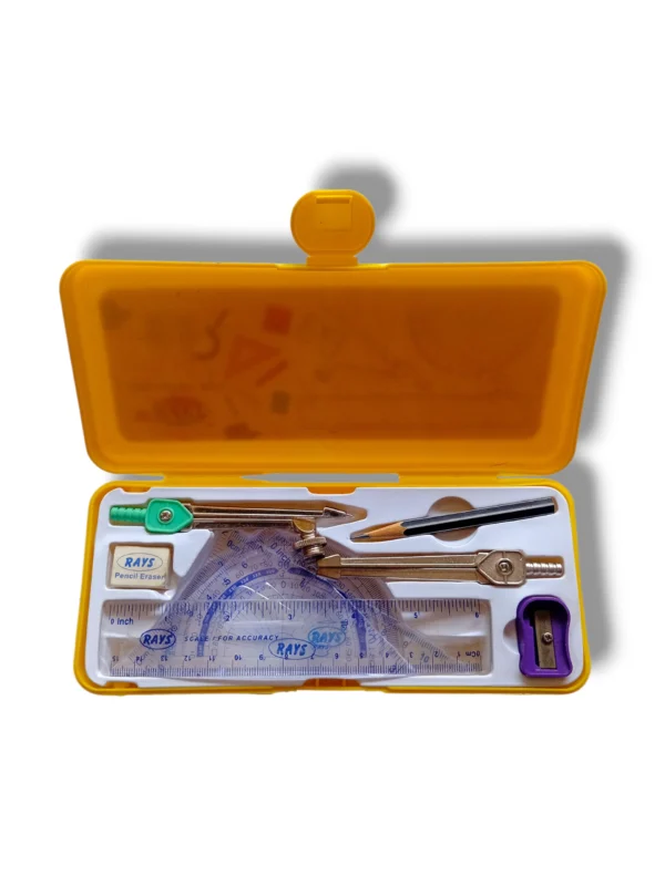 Durable Rays Mathematical Geometry Box G702 Rays Mathematical Geometry Box G702 front view