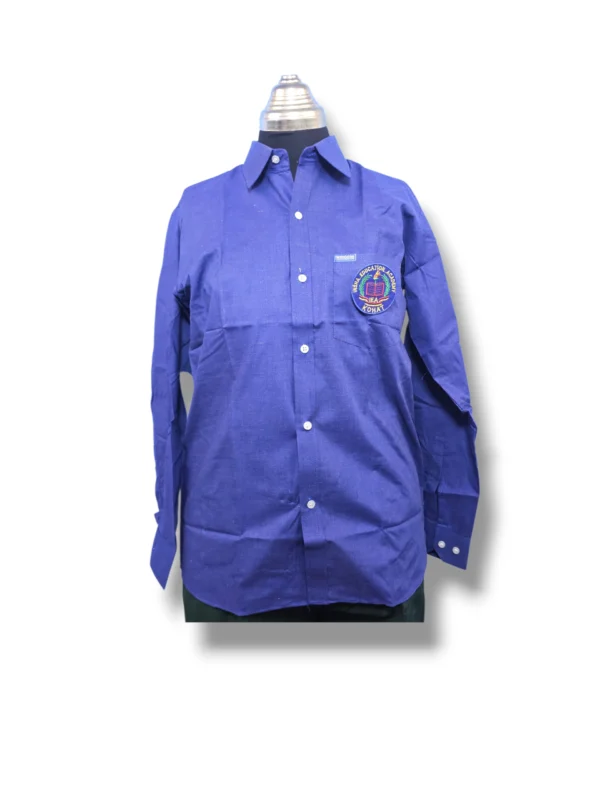 Insha Education System Shirt Front View Insha Education System Shirt front view official uniform