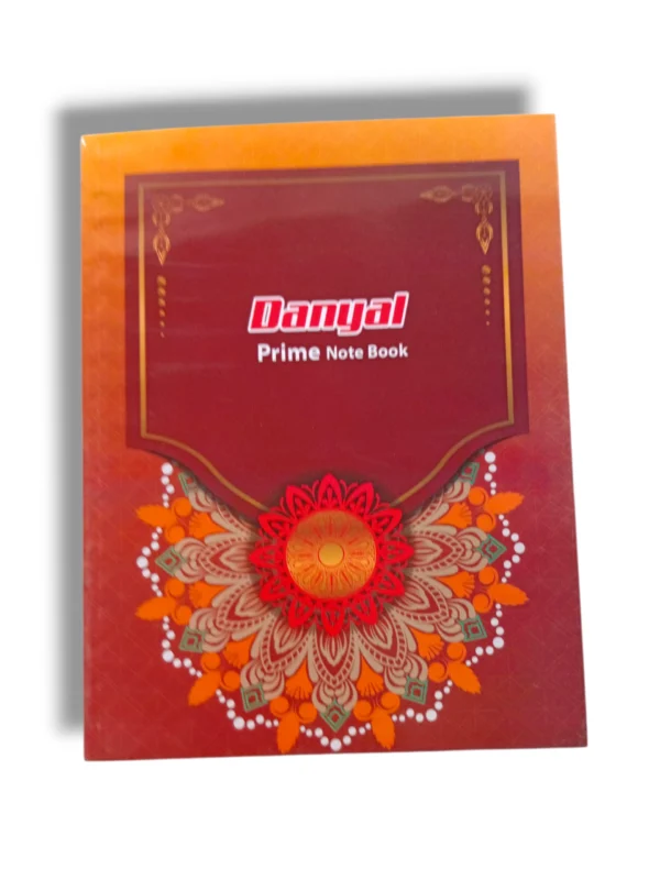 Danyal Prime Notebook DP-300 premium front cover design