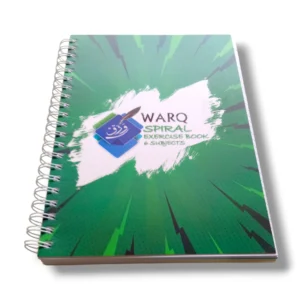 Warq Spiral Exercise Book 6 Subjects smooth lined pages