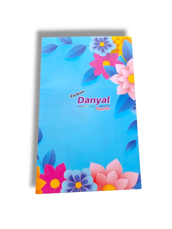 Danyal Register ECR-01 premium front cover design