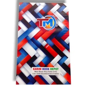 TM Register front cover premium durable register