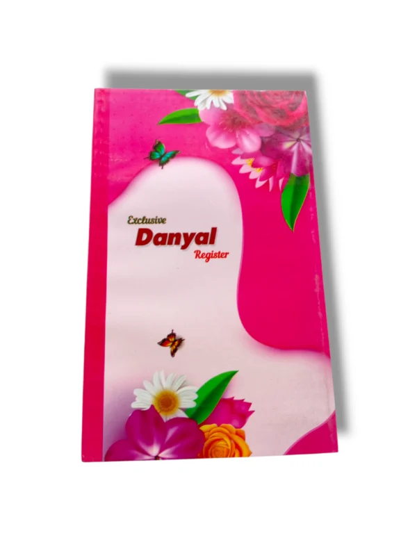 Danyal Register ECR-06 durable front cover professional register