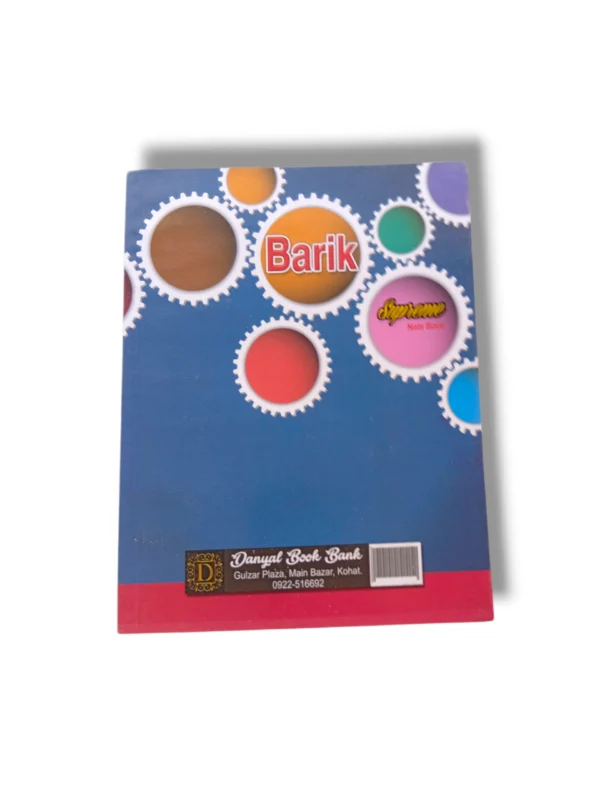 Barik Supreme Notebook B-200 premium front cover durable design